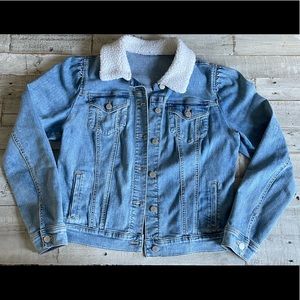 Denim & Sherpa Jacket